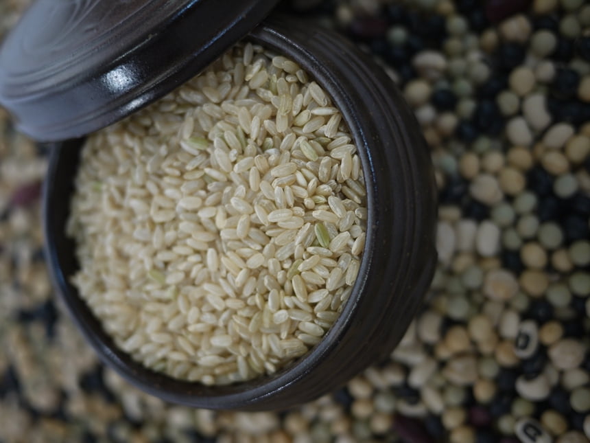 McCabe Organic 7030 Brown Rice & Brown Sweet Rice - Organic Brown Sweet Rice | Rich with Fiber & Minerals | USDA and CCOF Certified | Product of USA | 12Lbs