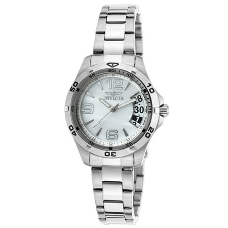 Invicta 21371 Women's Specialty Stainless Steel White Mop Dial Stainless Steel Watch