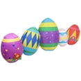 thumbnail image 4 of Northlight Inflatable Lighted Easter Eggs Outdoor Decoration - 10', 4 of 8