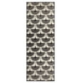 thumbnail image 3 of My Magic Carpet 2.5x7 Machine Washable Non-Slip Kitchen Hallway Runner Rug, Bird Flock Kettle Black, 3 of 5