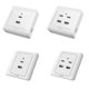 thumbnail image 2 of Usb Outlet Typec Usb Wall Charger Outlet Charging Power Outlet With Usb Ports, 2 of 5