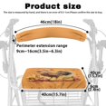 thumbnail image 6 of HELLHERO Turkey Print Rollator Seat Back Cover Seat & Back Cover & Machine Washable Stain Proof Protection Covers for Elderly, 6 of 7