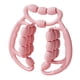 thumbnail image 4 of Rodillo de masaje para piernas. Pinzas circulares para piernas. El ejercicio aumenta la flexibilidad de los muslos. Rosa, 4 of 9