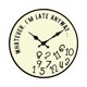 thumbnail image 4 of Reloj de pared decorativo, sencillo y silencioso, fabricado en acrílico, para dormitorio, interior, cocina, salón y oficina en casa., 4 of 9