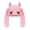 Light pink, variant on Giaone Soft Stretchy Hat Devil Horn Hat Warm Headwear Costume Accessories