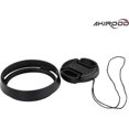 thumbnail image 4 of Metal Lens Hood Shade with Cap for Leica Q3 Q3-43 Q2 Q Q-P QP Typ 116 Typ116 Digital Camera Black, 4 of 5