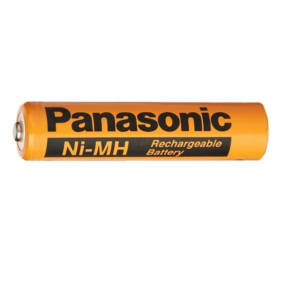 4 Piles Rechargeables AAA Panasonic 750 mAh NiMH (à Faible Décharge)