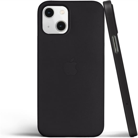 totallee Thin iPhone 15 Plus Case, Thinnest Cover Ultra Slim Minimal - for Apple iPhone 15 Plus (2023) (Frosted Black)