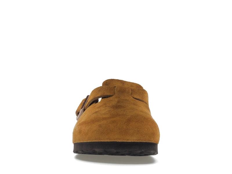 Birkenstock Unisex Boston Soft Footbed Suede Mink Shoes, from StockX