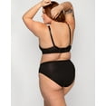 thumbnail image 3 of Silky Smooth High Cut Brief - Black Hue, 3 of 4