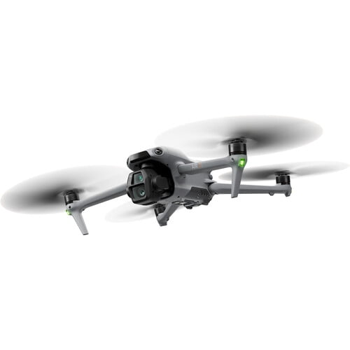 DJI Air 3S Drone Fly More Combo with DJI RC 2 Screen Remote Drone with 4K HDR, 46-Min Max Flight Time, 48MP Bundle with 128 GB Micro SD Card, 3.0 USB Card Reader, Landing Pad, Waterproof Backpack