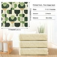 thumbnail image 6 of Yayeee 6 Pack Kitchen Dish Cloths for Washing Dishes Soft Absorbent Microfiber Towels, Green Circle, 6 of 9
