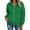 Army Green, variant on Women's Hooded Zip Up Sweatshirt Fleece Jacket Casual Long Sleeve Pullover Hoodie Coat Outerwear Winter Fall Fashion Loose Fit Full Zipper Pocket Tops
