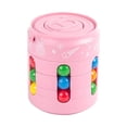 thumbnail image 1 of Divertido Frijoles Giratorios 3D Sunnimix Rompecabezas Giroscopio Juguete Juego para Adultos Rosa, 1 of 7