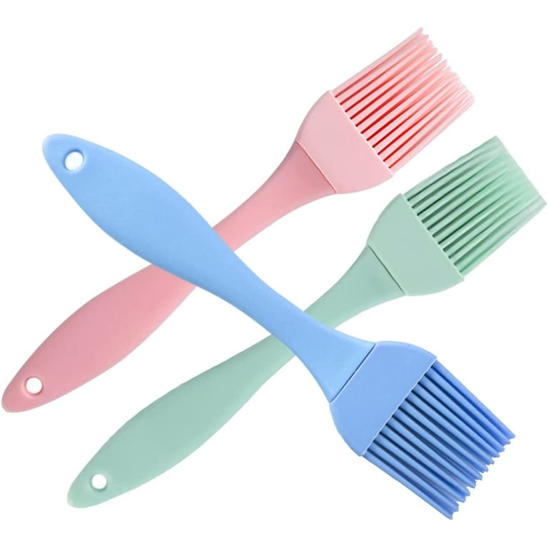 Southwit Silicone Pastry Brush,Baking Brush,Basting Brush For Cooking,  Kitchen Brush, Butter Brush,Food Furit Brush, For BBQ Salted Steak  Fish,Easy to Clean,Happy Party Kitchen Gift 