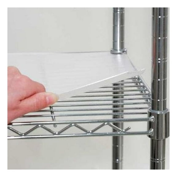 5GRG2 Shelf Liner, 60 x 24 in., Clear, PK4 60"W x 24"L