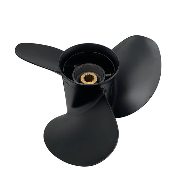 Propeller 13 5/8x13 for SUZUKI Outboard 3 Blades Aluminum Prop 13 Tooth RH 13.6x13