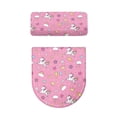 thumbnail image 5 of HELLHERO Rainbow Horse Pattern Elastic Fabric Toilet Seat Lid Cover for Household, Elastic Edge Dust-Proof Stretchy Fabric, Dustproof, U-Shaped, 5 of 8