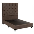 thumbnail image 3 of Box Base Cama Queen Size + Cabecera Capri Chocolate Dicasa  Bless, 3 of 8