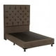 thumbnail image 3 of Box Base Cama Individual + Cabecera Capri Chocolate Dicasa  Bless, 3 of 8