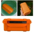 thumbnail image 3 of Pitycbo Waterproof Tool Box Container Camping Travel Impact Resistant Carrying Case Orange, 3 of 9