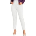 thumbnail image 2 of Pounoo Women's Dress Pants High Waist Slim Fit Cropped Trousers Casual Office Work Wear Stretchy Comfortable Everyday Bottoms Gift, 2 of 5