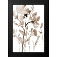 thumbnail image 2 of Goldberger, Jennifer 11x14 Black Modern Framed Museum Art Print Titled - Neutral Floral Overlay II, 2 of 5
