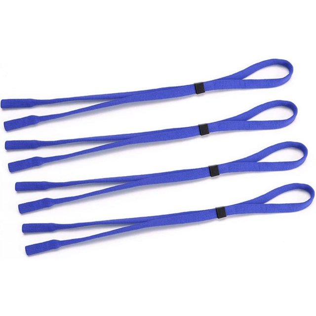 Huggegwe 4 Pcs Sangles de Fixation pour Lunettes de Soleil pour Hommes Femmes Corde Réglable Retenue de Lunettes U2536-11423