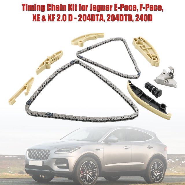 Timing Chain Kit for Jaguar E-Pace,F-Pace,XE & XF 2.0 D - 204DTA,204DTD,240D