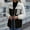 Black, variant on EGNMCR Winter Coats for Women Warm Fleece Plush Zipper Stand Collar Jacket Color Block Patchwork Comfy Wool Coats with Pockets on Clearance
