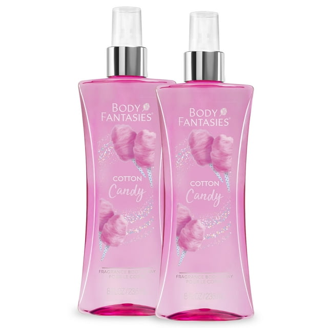 Body Spray Body Fantasies Signature Cotton Candy 240mLx2