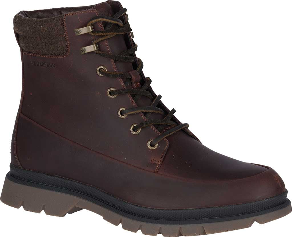 Hiking Boot Brown Full Grain Leather 