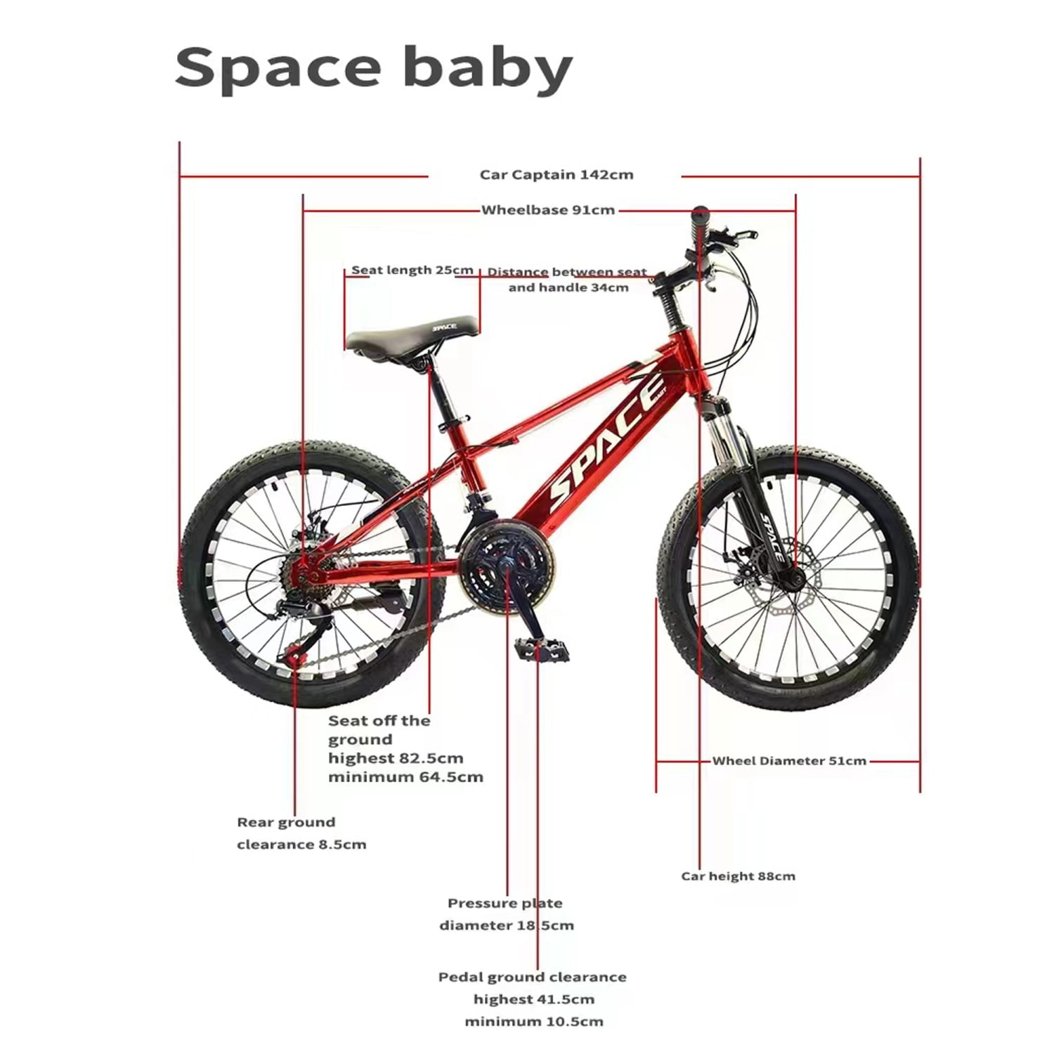Hysterisch ervaring Airco 20 Inch Mountain Bike for Kids Ages 8-12 Year Old, Fat Tire Kids Bike  Featuring 20-Inch Aluminuml Steel Frame and 21-Speed with 20-Inch Wheels,  Kids' Bicycle for Boys Girls - Walmart.com
