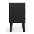 thumbnail image 4 of Alpine Furniture Flynn Large Nightstand, Black, 4 of 5