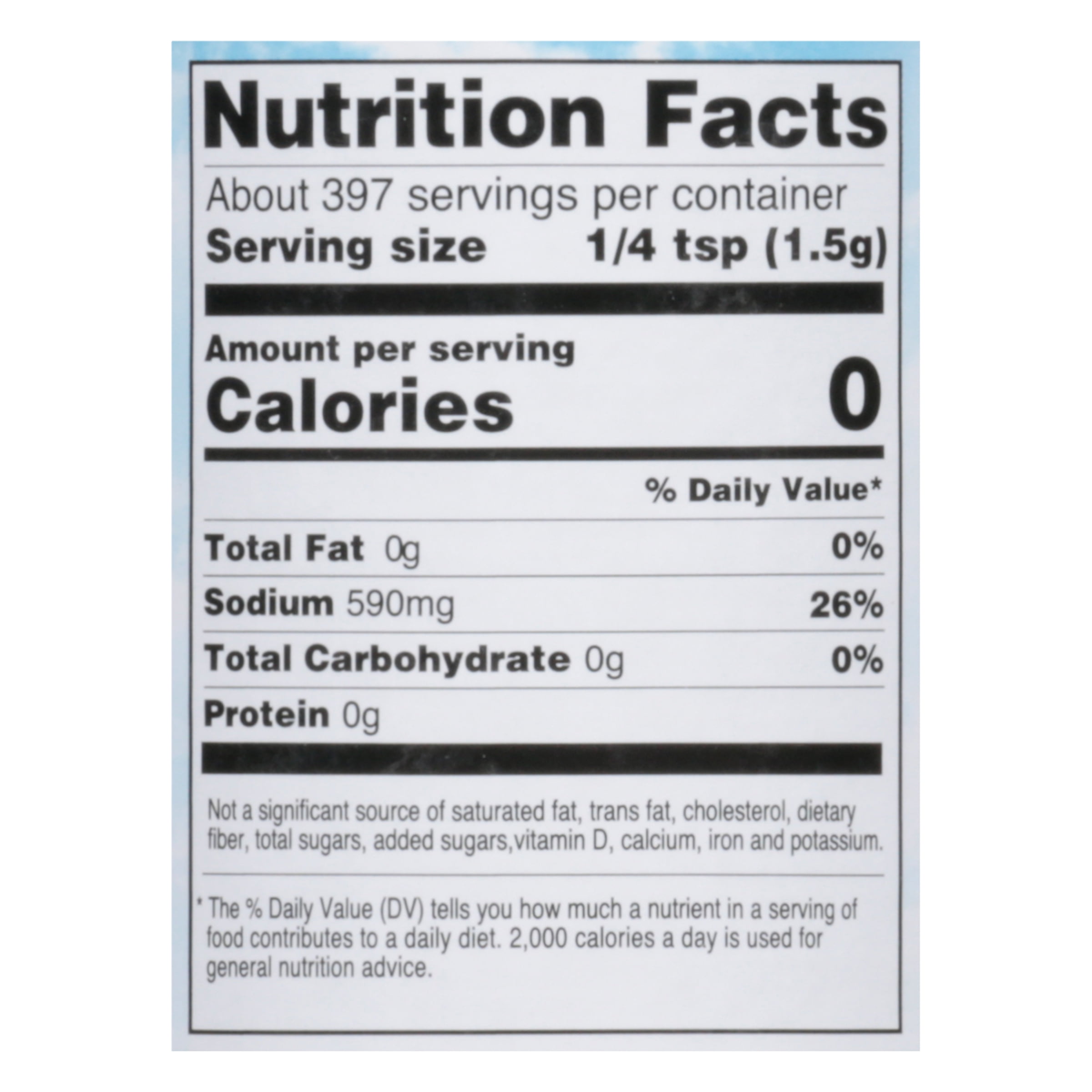 Hain Pure Foods Iodized Sea Salt, 21 oz