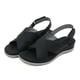 thumbnail image 2 of Sandalias Cuña con Plataforma JShteea para Mujer Antideslizantes Primavera Verano negro 42, 2 of 9