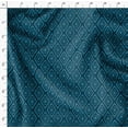 thumbnail image 4 of Soimoi Blue Fabric - By the Yard - 54 Inch Wide - Ikat Geometric Print Fabric - Ethnic and Bohemian Patterns for Trendy Projects Printed Fabric, 4 of 6