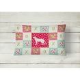 thumbnail image 2 of Carolines Treasures CK5676PW1216 Peterbald 1 Cat Love Canvas Fabric Decorative Pillow, Red, 12H x16W, multicolor, 2 of 3