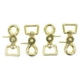 thumbnail image 5 of 10 - Country Brook Design® 3/4 inch Brass Plated Trigger Swivel Snap Hooks, 5 of 7