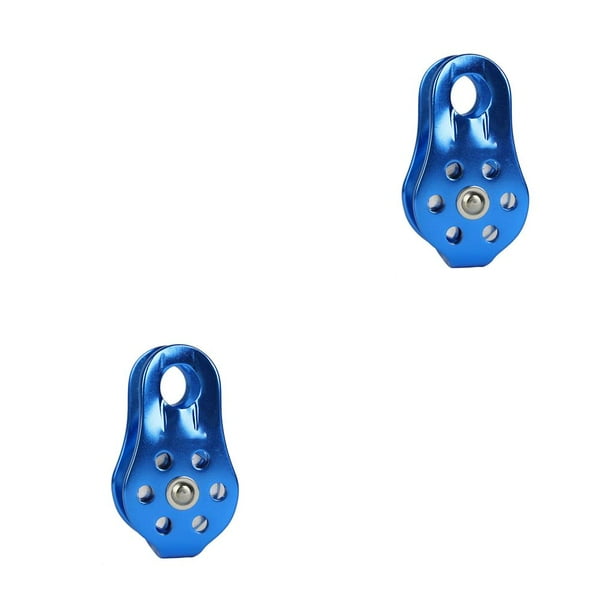 Polea de escalada en roca Advancent 2piezas Azul
