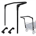 thumbnail image 5 of Foldable Cart Push Handle Extendable Trolley Accessories Wagon Equipment for Flat Folding, 5 of 10