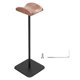 thumbnail image 1 of Headphone Stand, Headset Stand Excellent Stability Sturdy Durable Metal Walnut For Office For Home For Studio ANGGREK Otros, 1 of 8