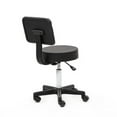 thumbnail image 4 of imerelez Height Adjustment Salon tool With 360 Degree Swivel Office Desk Chair, Black, 4 of 5