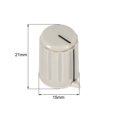 thumbnail image 2 of Unique Bargains 4pcs 6mm Potentiometer Control Knobs For Electric Guitar Volume Tone Knobs Gray, 2 of 3
