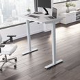 thumbnail image 2 of Bush Business Furniture Move 40 Series 28"-48" Adjustable Standing Desk White/Cool Gray Metallic, 2 of 8