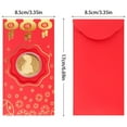 thumbnail image 1 of 10Pcs Enveloppes Rouges Chinoises Enveloppes d'Argent Chanceux 2022 Nouvel An Chinois Enveloppe de Tigre Feuille d'Or, 1 of 4