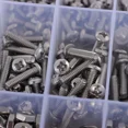 thumbnail image 3 of 900Pcs #4-40#6-32#8-32#10-24 Nuts And Bolts Machine Scre Assortment Kit With Box, 3 of 5