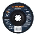 thumbnail image 1 of Disco Laminado 7' Grano 40 Centro 7/8' Truper Truper DLT-1730, 1 of 4