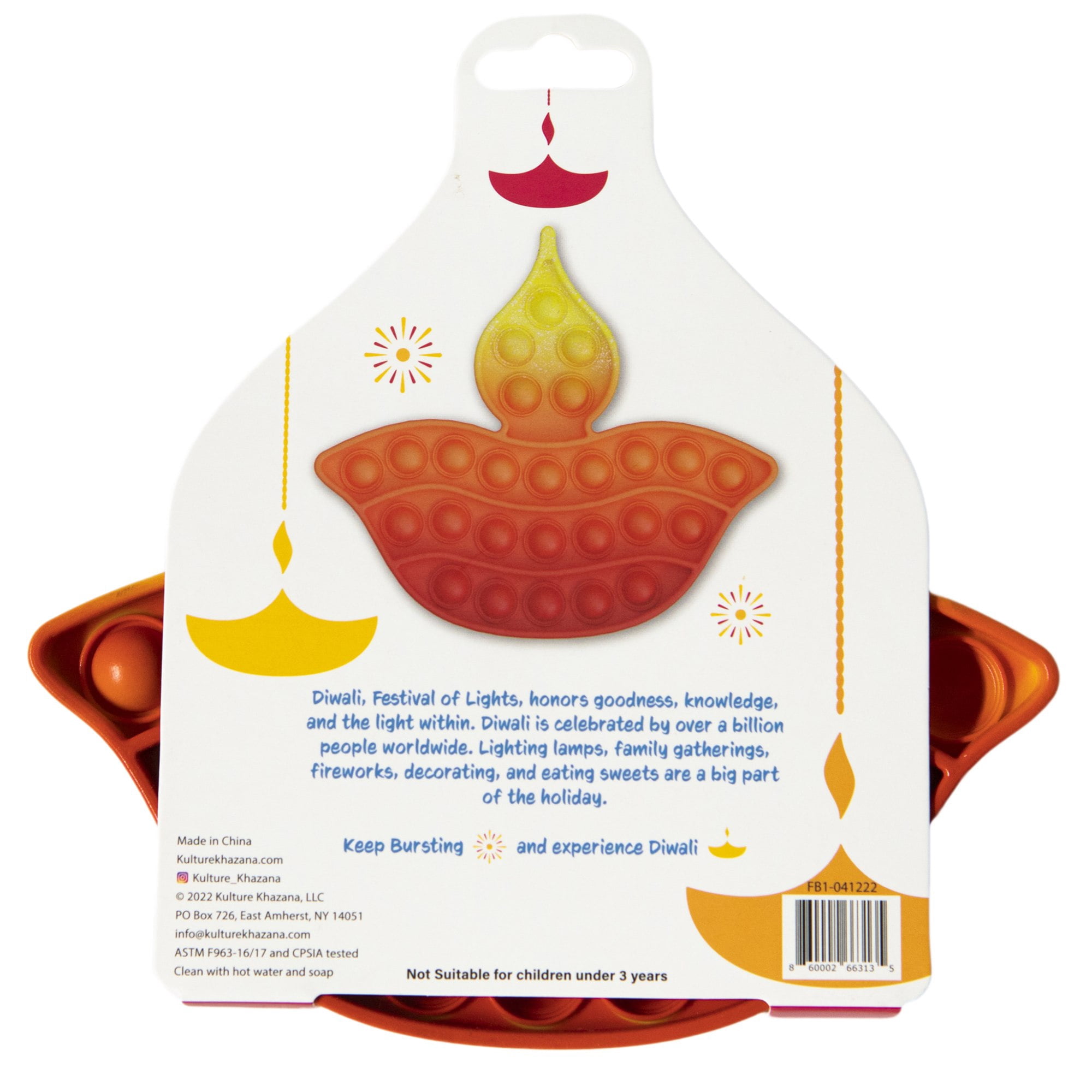 Diwali Burst Fidget Sensory Toy for Children, by Kulture Khazana
