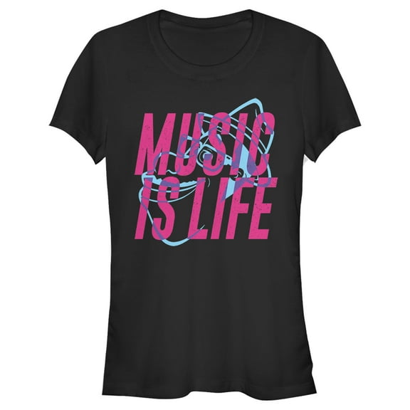 Junior's Soul Music Is Life Graphic Tee Black Large